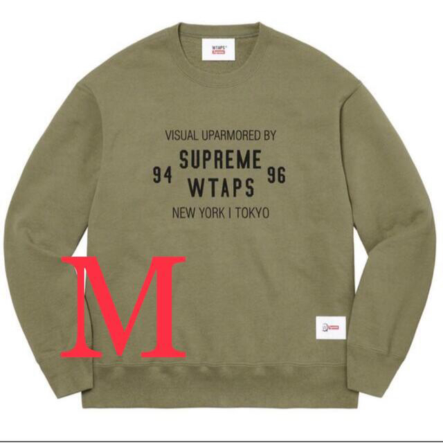 Supreme WTAPS Crewneck Olive XL-