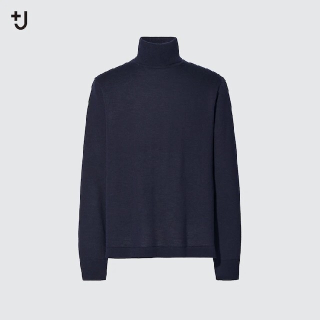 UNIQLO(ユニクロ)のUNIQLO／コラボ企画 カシミヤタートルネックセーター（長袖）Ｍ＆L メンズのトップス(ニット/セーター)の商品写真