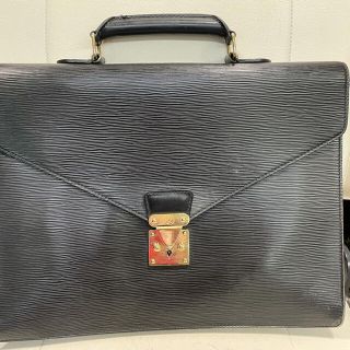 ルイヴィトン(LOUIS VUITTON)の半額　ルイヴィトン　セルヴィエットアンバサダー　エビレザー(ビジネスバッグ)