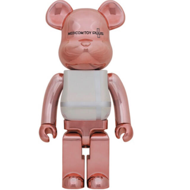 ハンドメイドBE@RBRICK PINK GOLD CHROME Ver. 1000%