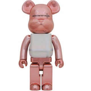 メディコムトイ(MEDICOM TOY)のBE@RBRICK PINK GOLD CHROME Ver. 1000%(フィギュア)