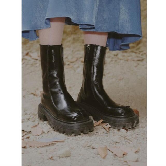 Ameri VINTAGE SHARK SOLE SQUARE BOOTS