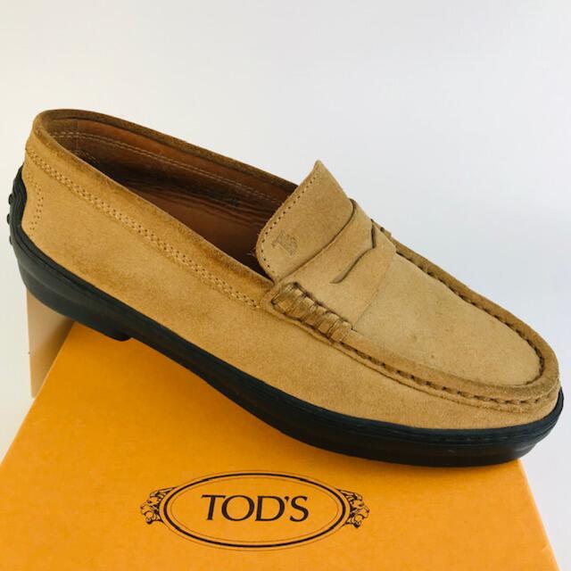 美品☆TOD'S・トッズ☆スエードレザー ローファー(35 1/2