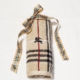 バーバリー(BURBERRY)のBURBERRY フェイスタオル・メガノバチェック(タオル/バス用品)