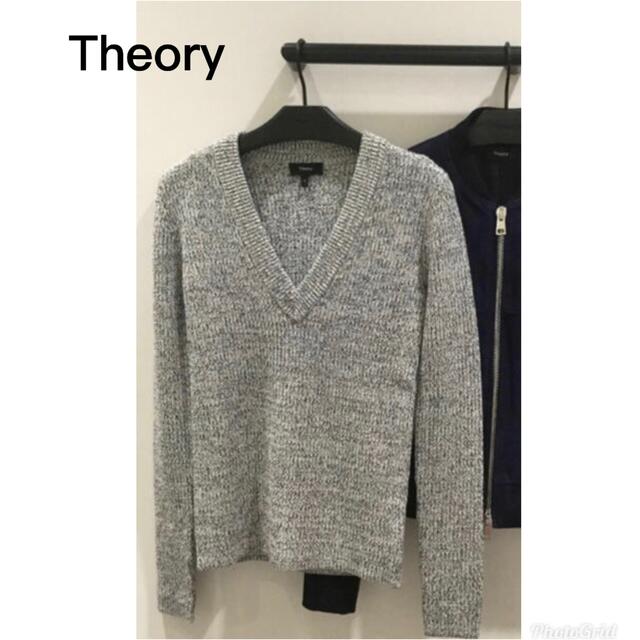 theory(セオリー)の【てるみん様専用】Theory Vネックニット レディースのトップス(ニット/セーター)の商品写真