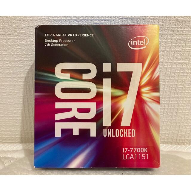 Intel CPU Core i7-7700K 4.2GHz 8Mキャッシュ