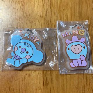 ボウダンショウネンダン(防弾少年団(BTS))のBT21 ガチャ カプセルラバーマスコット　★KOYA・MANGセット★(キャラクターグッズ)