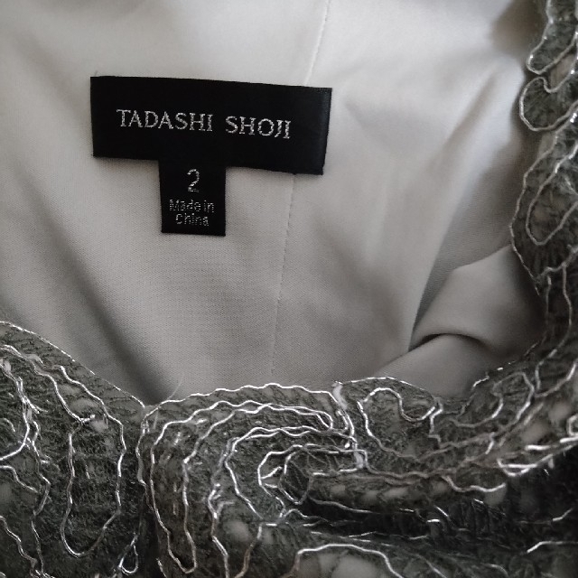 TADASHI SHOJI(タダシショウジ)のTADASHI SHOJI　サイズ「２」　タダシショージ レディースのワンピース(ひざ丈ワンピース)の商品写真
