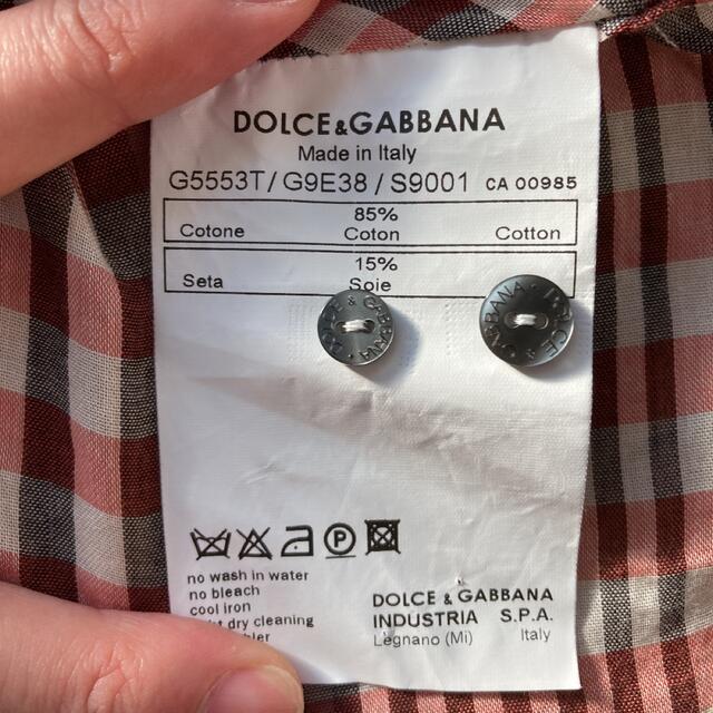DOLCE&GABBANA(ドルチェアンドガッバーナ)のドルチェ&ガッバーナ　シャツ メンズのトップス(シャツ)の商品写真