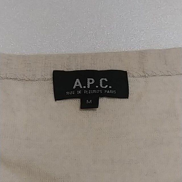 A.P.C(アーペーセー)のA.P.C　アーペーセー　トップス　長袖　Mサイズ　毛100%　人気　送料無料 レディースのトップス(シャツ/ブラウス(長袖/七分))の商品写真