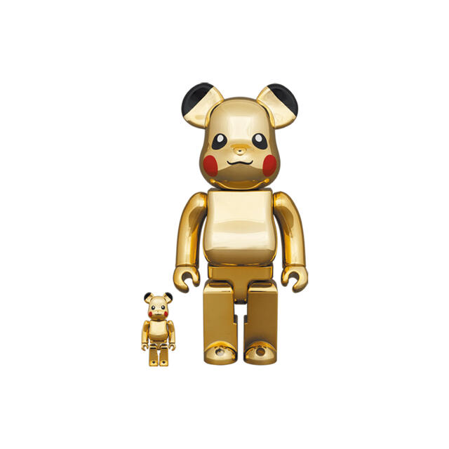 BE@RBRICK ピカチュウ フロッキーVer. 100％ & 400％