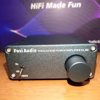 Fosi Audio TPA3116 オーディオアンプ(アンプ)