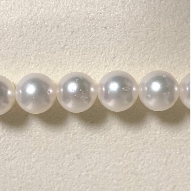 TASAKI - 【大玉❣️】Tasakiパールネックレス9-9.4mmシルバー TASAKI - 【大玉❣️】Tasakiパールネックレス9-9.4mmシルバー