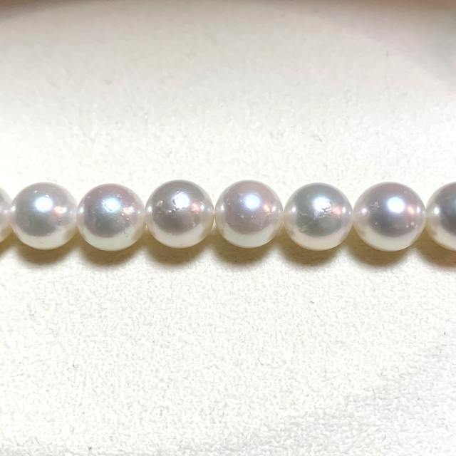 TASAKI - 【大玉❣️】Tasakiパールネックレス9-9.4mmシルバー TASAKI - 【大玉❣️】Tasakiパールネックレス9-9.4mmシルバー