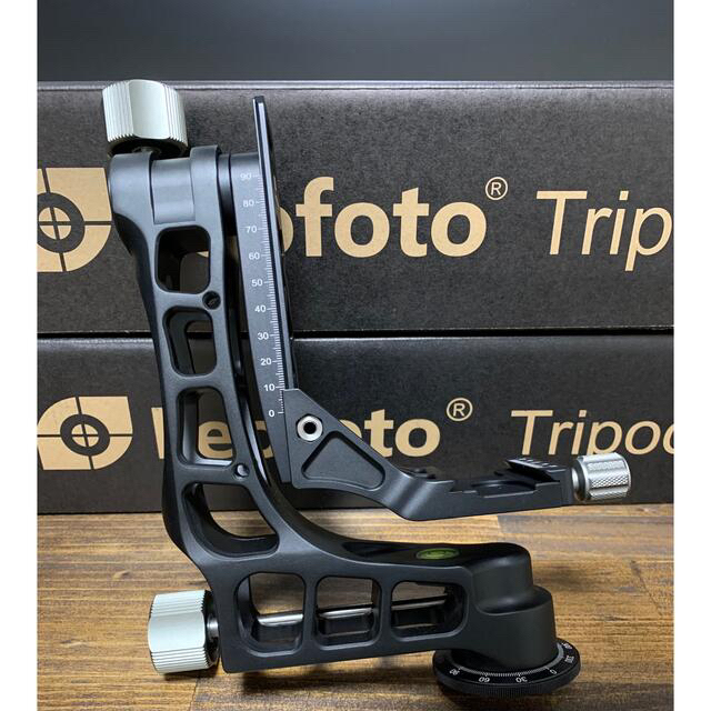 Leofoto ジンバル雲台 PG-1+PU100Dアルカスイス互換 レオフォト 偉大な