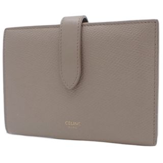 セリーヌ(celine)のセリーヌ ミディアム ストラップウォレット  グレージュ 40802011380(財布)