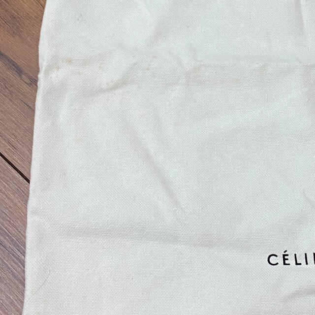 celine(セリーヌ)のceline 保存袋　巾着バッグ ハンドメイドのファッション小物(バッグ)の商品写真