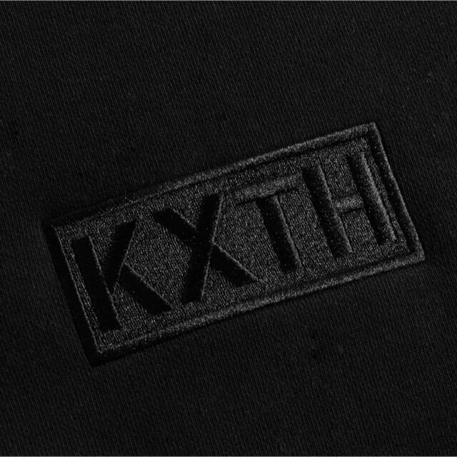 kith キス　サイバーマンデー　クルーネック　10周年　ベージュ　ボックスロゴ