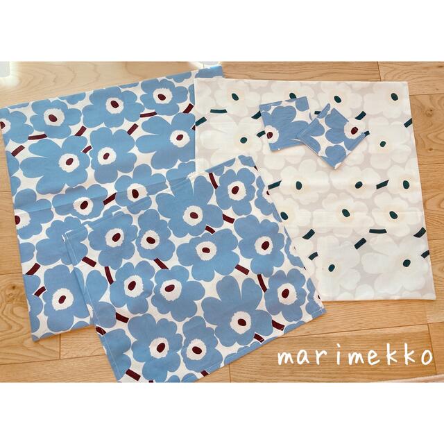 marimekko(マリメッコ)のマリメッコ クッションカバー コースター ランチョンマット ハンドメイドの生活雑貨(キッチン小物)の商品写真