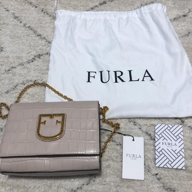 【未使用】フルラ FURLA ショルダーバッグ チェーン