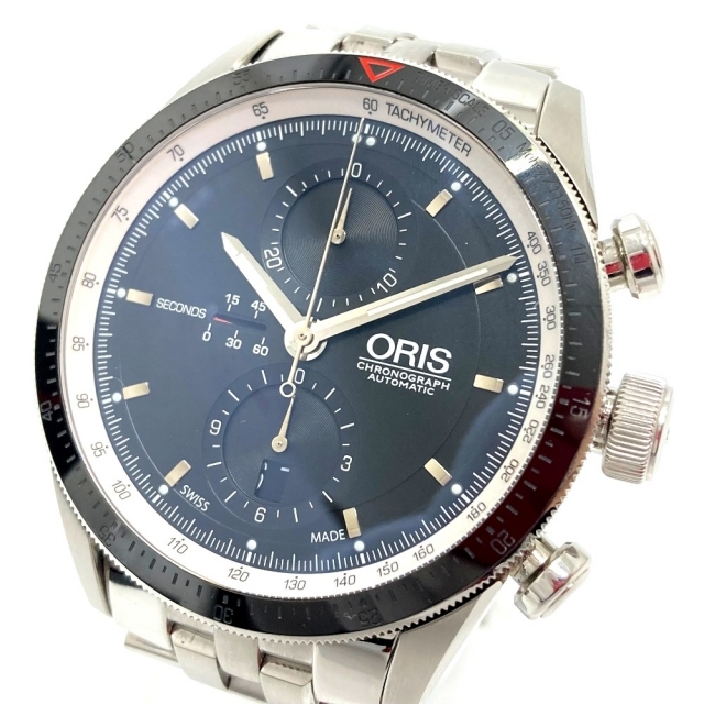 オリス  アーティックス GT クロノグラフ デイト メンズ腕時計