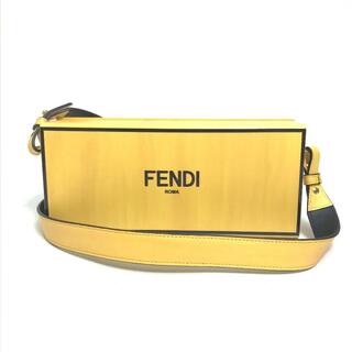 フェンディ(FENDI)の未使用 フェンディ 7VA520 ロゴ 横長 ボックスバッグ ショルダーバッグ(ショルダーバッグ)