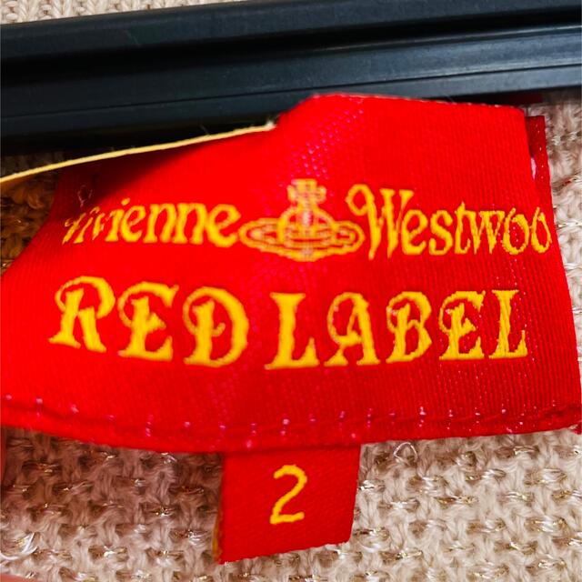 Vivienne Westwood(ヴィヴィアンウエストウッド)の【美品】Vivienne Westwood REDLAEELニット M ラメ レディースのトップス(ニット/セーター)の商品写真