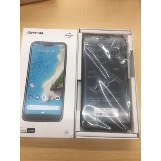 キョウセラ(京セラ)のワイモバイルAndroidoneS6ブラック(スマートフォン本体)