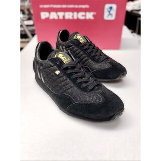 パトリック(PATRICK)の【新品】PATRICK MM STADIUM BLACK (530911) 37(スニーカー)