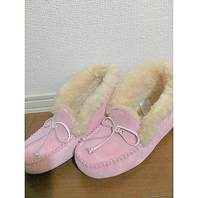 UGG　ALENA アレーナ 1004806 スリッポン モカシン　24　茶