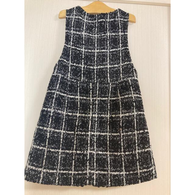 ZARA KIDS(ザラキッズ)の試着のみ美品♡ZARA キッズ　ワンピース キッズ/ベビー/マタニティのキッズ服女の子用(90cm~)(ワンピース)の商品写真