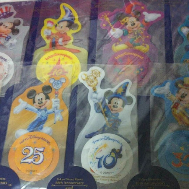 Disney(ディズニー)のディズニー  ブックマーカーセット☆ ハンドメイドの文具/ステーショナリー(しおり/ステッカー)の商品写真
