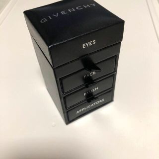 ★美品★GIVENCHY 化粧ポーチ ブルー メイクボックス 大容量　持ち運び