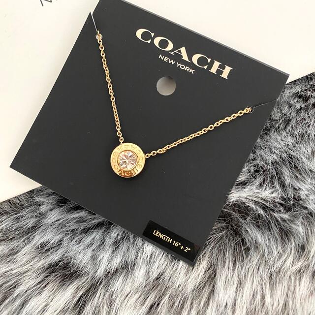 COACH ピンクゴールド　ネックレス　ピアス　セット