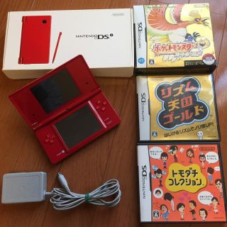 ニンテンドウ(任天堂)の任天堂 DSi 本体 ポケモン リズム天国 トモダチコレクション(携帯用ゲーム機本体)