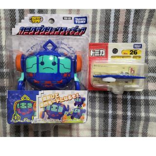 タカラトミー(Takara Tomy)のカミクザクションフィギュアレールミン・東海大学ソーラーカーセット(ミニカー)