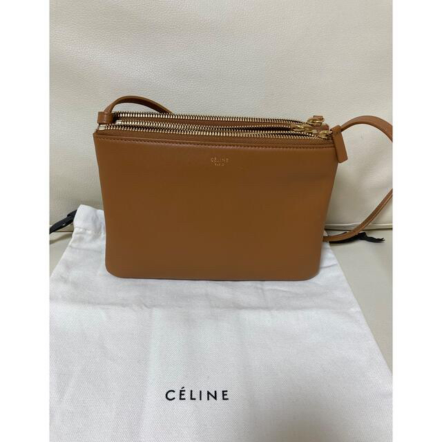 同梱不可】 celine セリーヌ トリオ ショルダーバッグ - ショルダー