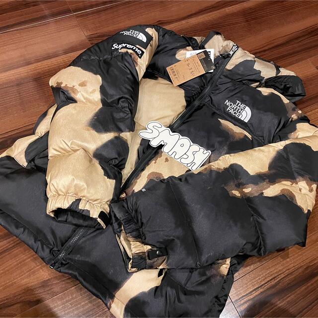 Supreme North Face Bleached Nuptse JKTダウンジャケット ☆決算特価