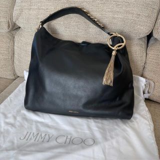 ジミーチュウ(JIMMY CHOO)の新品 ジミーチュウ JIMMY CHOO ハンドバッグ ショルダーバッグ 黒(ショルダーバッグ)