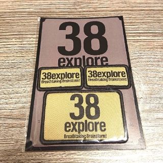 38explore patch ワッペン セット ガレージブランド ベルクロ
