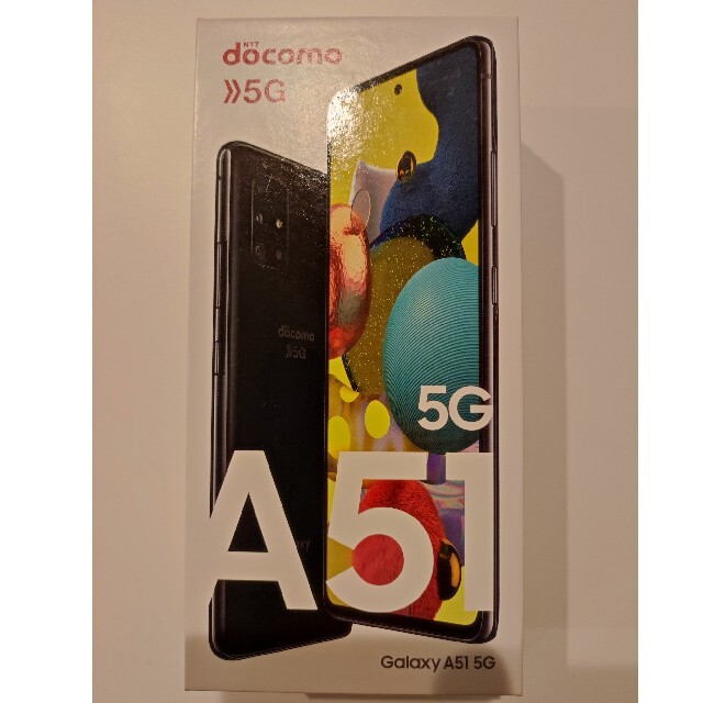 スマートフォン本体SAMSUNG Galaxy A51 5G SC-54A  ＋512gbSD付き