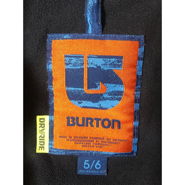 BURTON(バートン)のバートン　キッズウェア5/9 上下セット スポーツ/アウトドアのスキー(ウエア)の商品写真