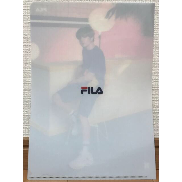 FILA(フィラ)のFILA  BTS ジョングク着用Ｔシャツ  クリアファイル付き メンズのトップス(Tシャツ/カットソー(半袖/袖なし))の商品写真