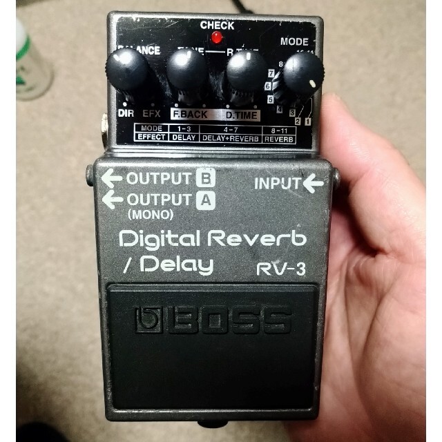 BOSS RV-3 リバーブ、ディレイ