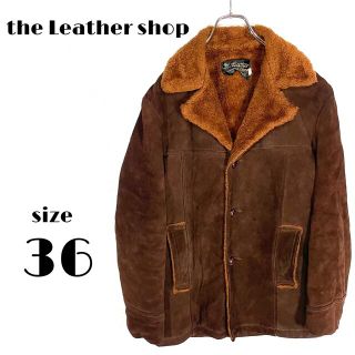 70s sears the Leather shop レザージャケット スエード(レザージャケット)