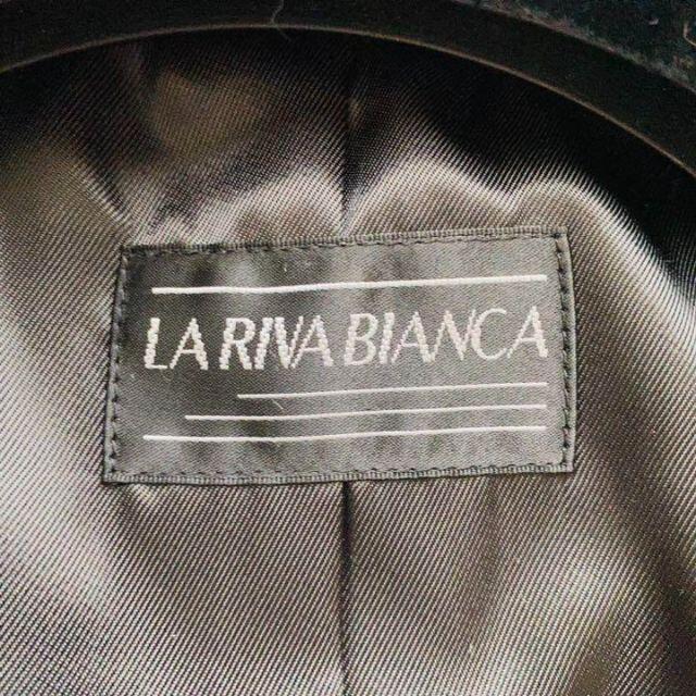 LARIVA BIANCA アンゴラ フォックスファー タグ付き コート XL