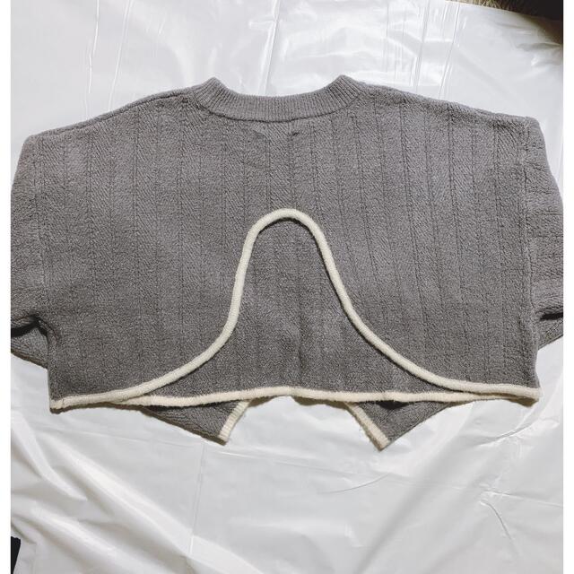 ゴサラ　ラウンドヘムショートOP レディースのトップス(ニット/セーター)の商品写真
