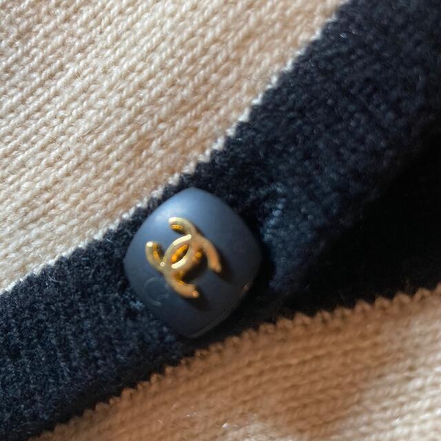 CHANEL♡ヴィンテージカーディガン☆カシミア訳あり - カーディガン