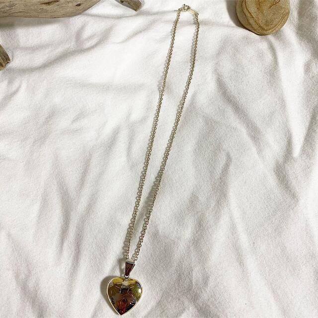 【匿名配送】【希少】Vintage ♡Charm SV925 Necklace
