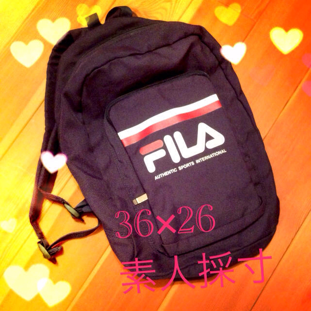 FILA(フィラ)のnoeeeさま お取り置き♡〜10日まで レディースのバッグ(リュック/バックパック)の商品写真